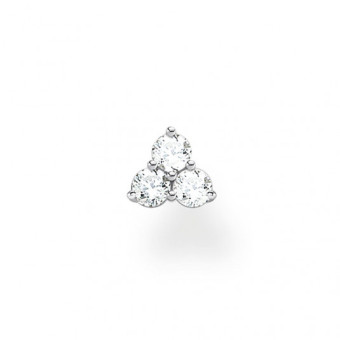 THOMAS SABO fél pár fülbevaló White stones silver fülbevaló H2138-051-14 - Elegáns ékszer webáruház Budapest