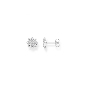 THOMAS SABO fülbevaló Fehér csillag fülbevaló SCH150323 - Elegáns ékszer webáruház Budapest