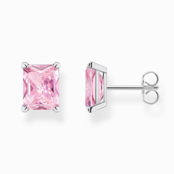 THOMAS SABO fülbevaló Pink stone fülbevaló H2201-051-9 - Elegáns ékszer webáruház Budapest