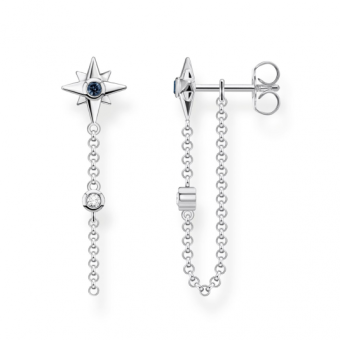 THOMAS SABO fülbevaló Royalty star stones silver karkötő H2208-347-7 - Elegáns ékszer webáruház Budapest