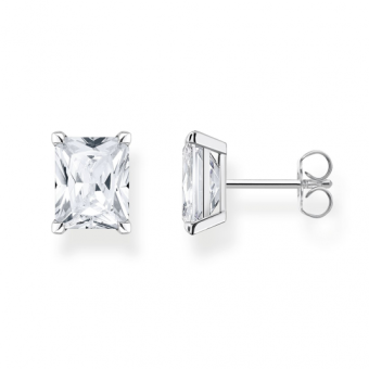 THOMAS SABO fülbevaló White stone silver fülbevaló H2201-051-14 - Elegáns ékszer webáruház Budapest