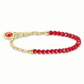 THOMAS SABO karkötő Red beads karkötő A2130-427-10 - Elegáns ékszer webáruház Budapest