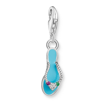 THOMAS SABO medál bűbáj Türkiz papucs színes kövekkel medál 2025-914-7 - Elegáns ékszer webáruház Budapest