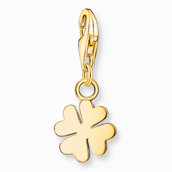 THOMAS SABO medálbűbáj Lóherelevél arany medál 1991-413-39 - Elegáns ékszer webáruház Budapest