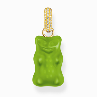 THOMAS SABO x HARIBO Green goldbear medál medál PE967-414-6 - Elegáns ékszer webáruház Budapest
