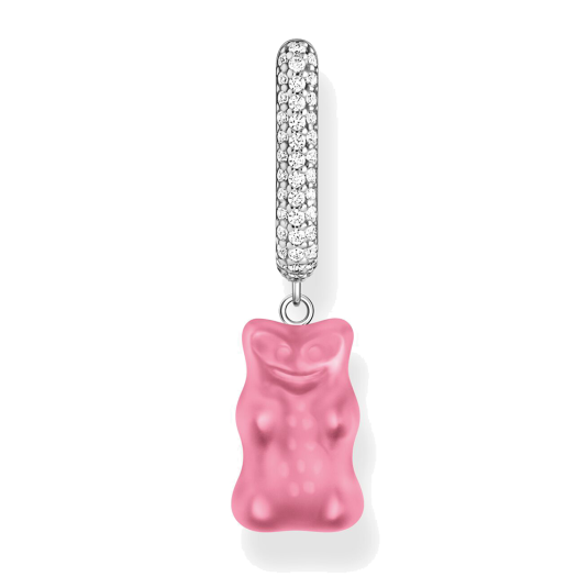 THOMAS SABO x HARIBO rózsaszín aranymackó darab fülbevaló fülbevaló CR727-052-9 - Elegáns ékszer webáruház Budapest