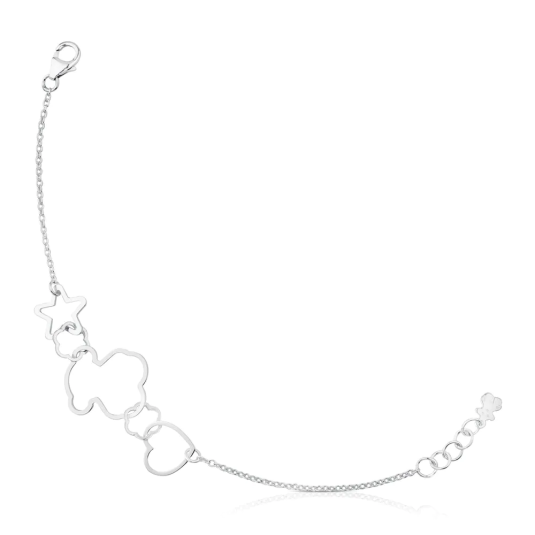 TOUS ezüst karkötő Silueta karkötő 612491510 - Elegáns ékszer webáruház Budapest