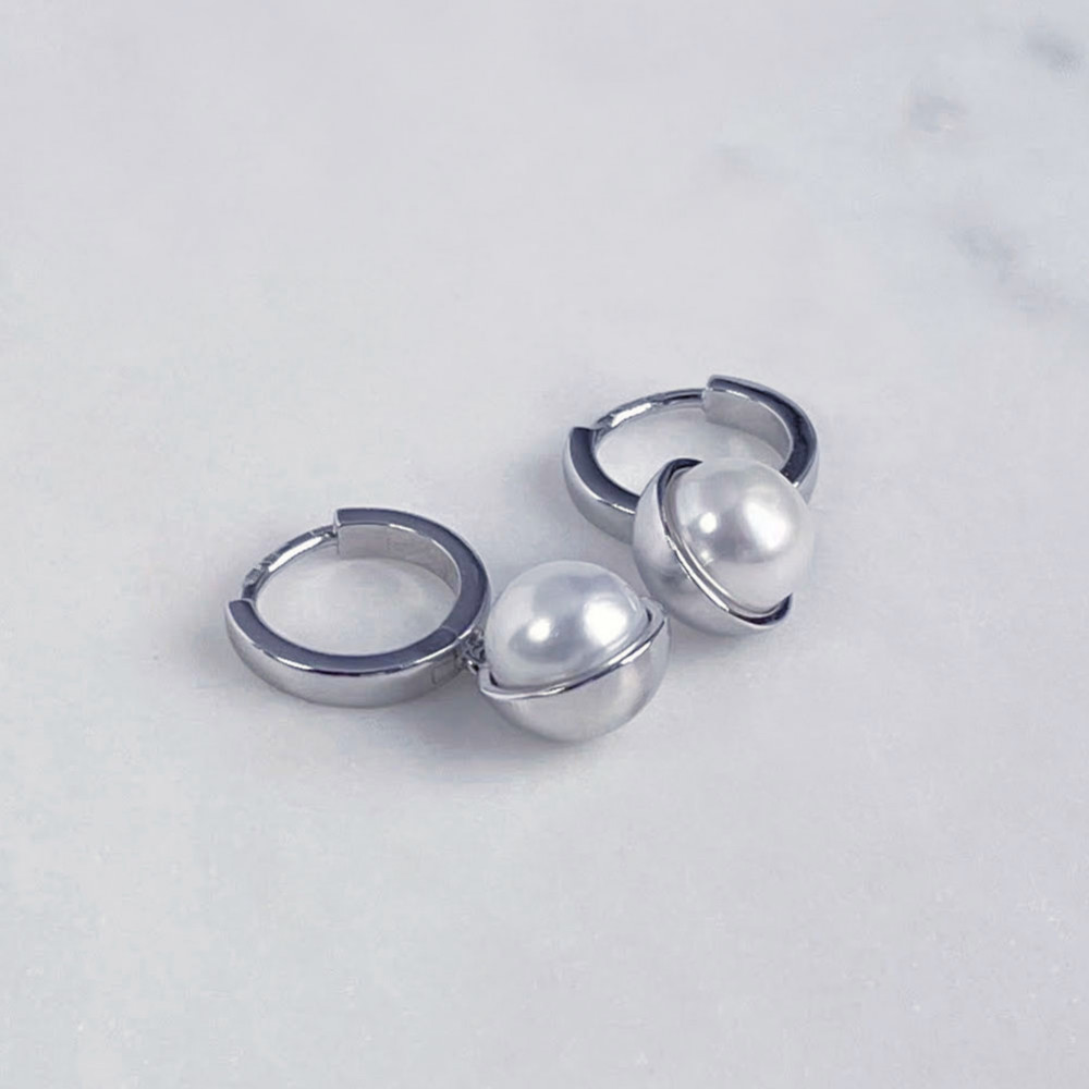 Adara ezüst fülbevaló