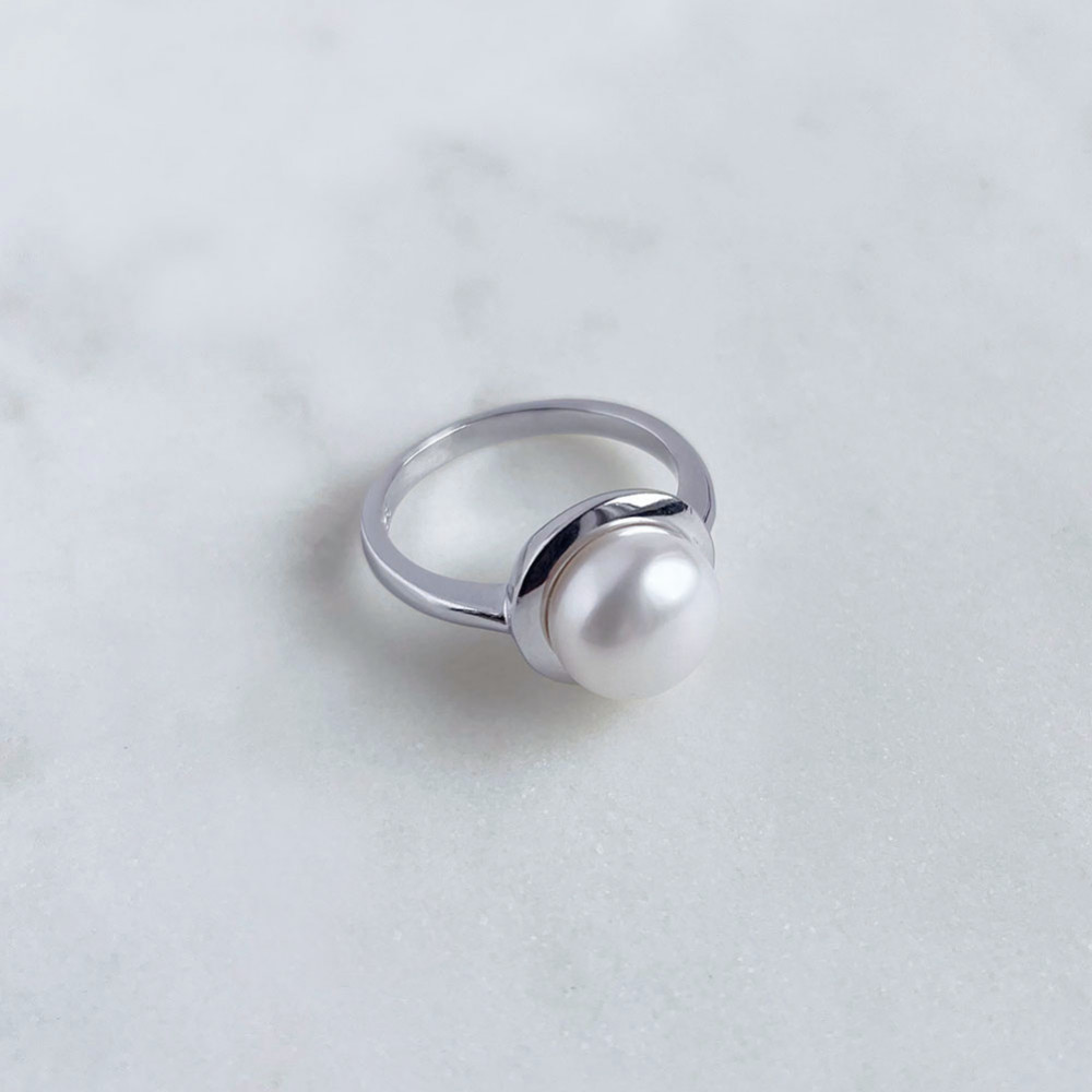 Perla ezüst gyűrű