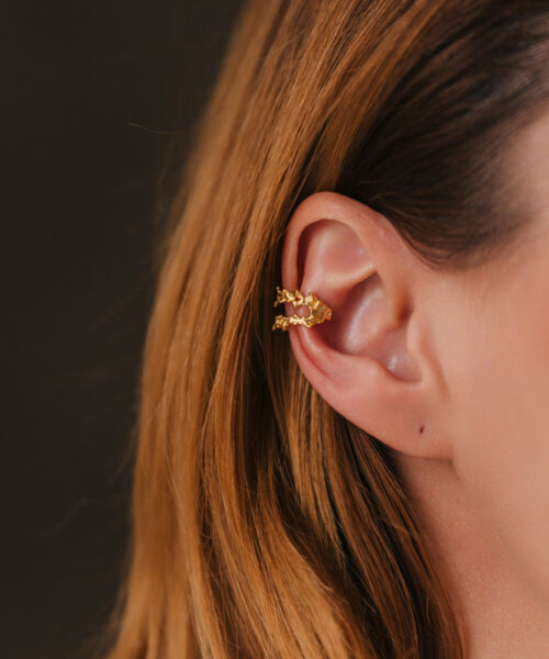 Aranyozott fülgyűrű