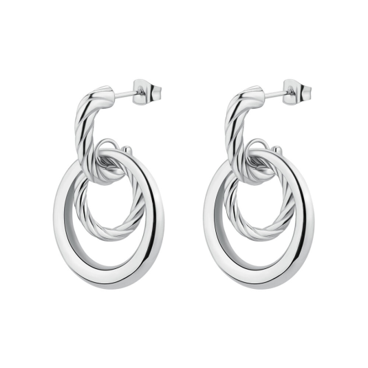 BROSWAY acél fülbevaló Amy fülbevaló BWBAY28 - Elegáns ékszer webáruház Budapest