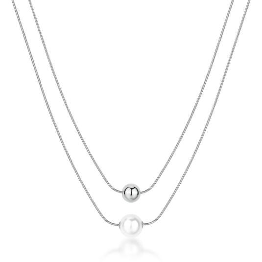 BROSWAY acél nyaklánc Perfect nyaklánc BWBPC46 - Elegáns ékszer webáruház Budapest