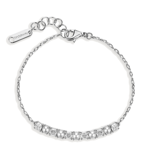 BROSWAY ezüst karkötő Fancy Infinite White karkötő BWFIW172 - Elegáns ékszer webáruház Budapest
