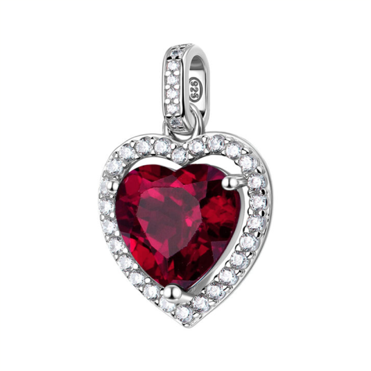BROSWAY ezüst medál Fancy Passion rubin medál BWFPR141 - Elegáns ékszer webáruház Budapest