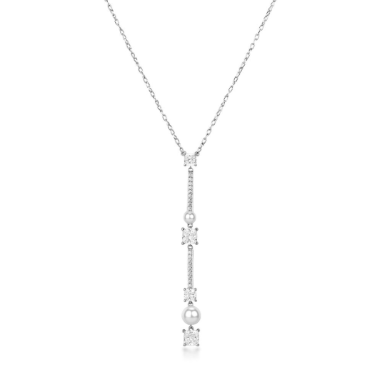 BROSWAY ezüst nyaklánc Fancy Infinite White nyaklánc BWFIW169 - Elegáns ékszer webáruház Budapest