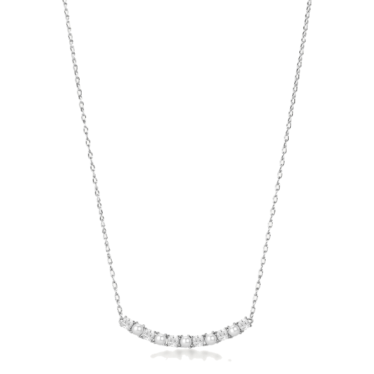 BROSWAY ezüst nyaklánc Fancy Infinite White nyaklánc BWFIW171 - Elegáns ékszer webáruház Budapest