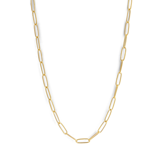 CO88 női acél nyaklánc nagy szemekkel nyaklánc C88CN-26196 - Elegáns ékszer webáruház Budapest