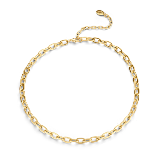 CO88 női acél nyaklánc nagy szemekkel nyaklánc C88CN-26206 - Elegáns ékszer webáruház Budapest