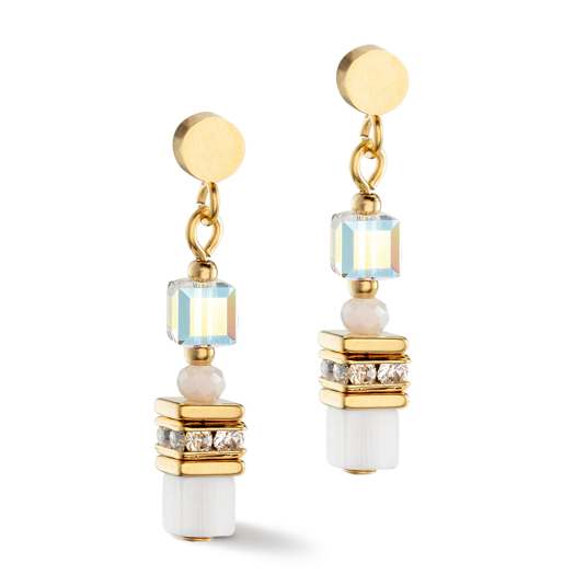 COEUR DE LION fülbevaló GeoCUBE fülbevaló 4565-21-1416 - Elegáns ékszer webáruház Budapest