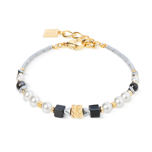 COEUR DE LION karkötő GeoCUBE Ecolance Spikes karkötő 4314-30-1314 - Elegáns ékszer webáruház Budapest