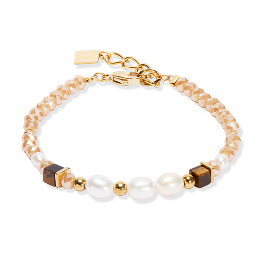 COEUR DE LION karkötő GeoCUBE karkötő 1135-30-1110 - Elegáns ékszer webáruház Budapest