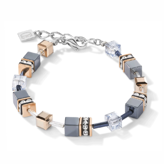 COEUR DE LION karkötő GeoCUBE karkötő 4015-30-0730 - Elegáns ékszer webáruház Budapest