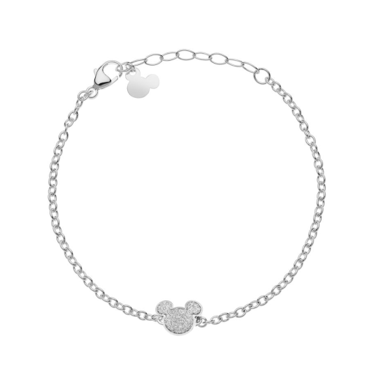 DISNEY acél karkötő Mickey karkötő B600651L-55.CS - Elegáns ékszer webáruház Budapest