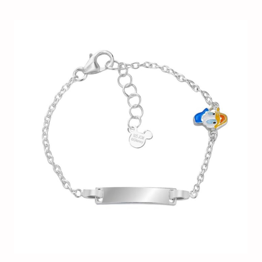 DISNEY ezüst karkötő Donald kacsa karkötő BS00098SL-47.CS - Elegáns ékszer webáruház Budapest