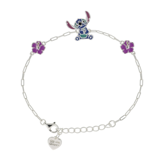 DISNEY ezüst karkötő Stitch karkötő BS00095SL-65.CS - Elegáns ékszer webáruház Budapest