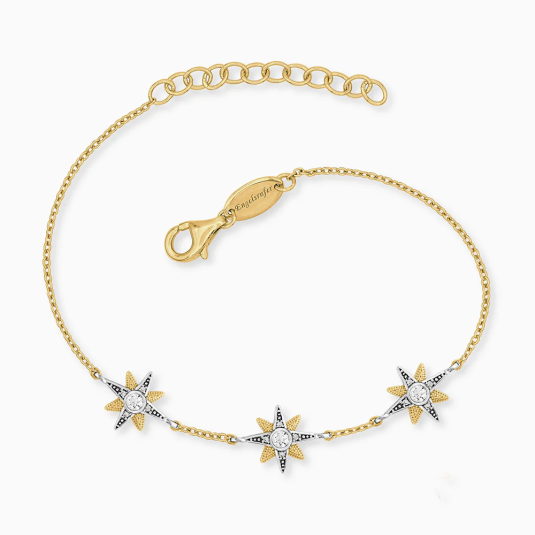 ENGELSRUFER karkötő csillagokkal karkötő ERB-NSTAR-ZIBIG - Elegáns ékszer webáruház Budapest