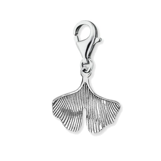 ENGELSRUFER medál ginkgo karabinerrel medál ERC-GINKGO - Elegáns ékszer webáruház Budapest