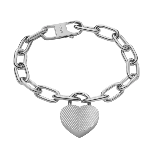 FOSSIL karkötő Harlow Linear Texture karkötő FOJF04659040 - Elegáns ékszer webáruház Budapest