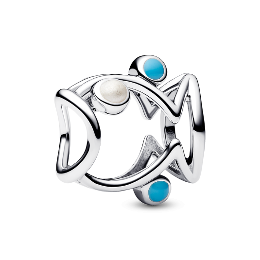 PANDORA Áttört hal charm - Elegáns ékszer webáruház Budapest