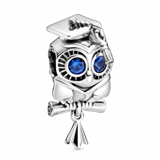 PANDORA Bölcs bagoly charm - Elegáns ékszer webáruház Budapest