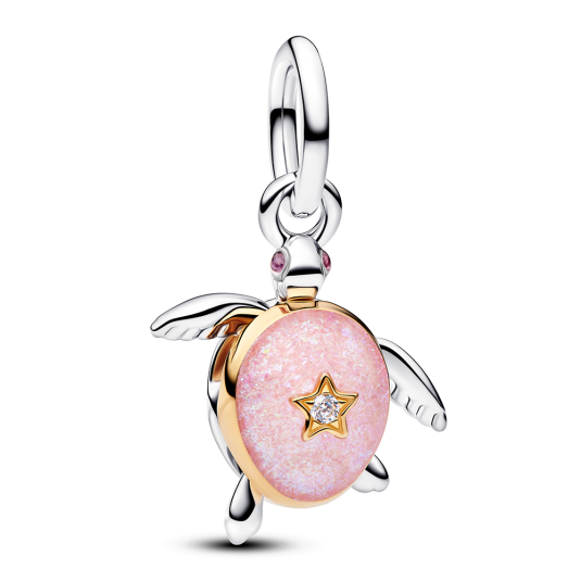 PANDORA Club gyöngy 2026 Rózsaszín tengeri teknős - Elegáns ékszer webáruház Budapest