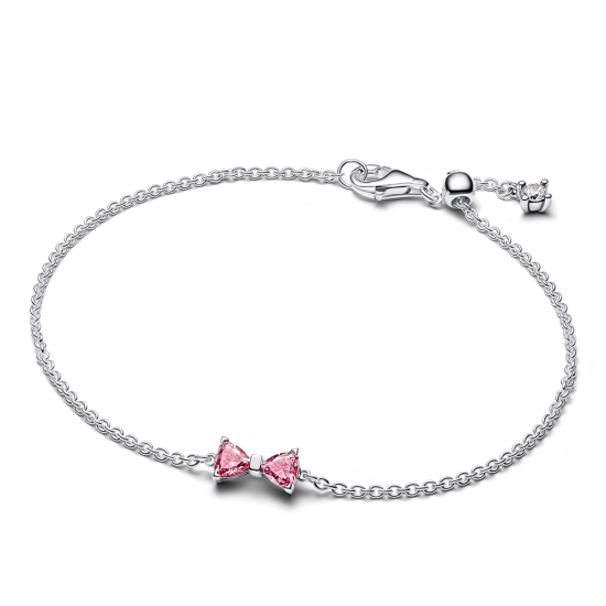 PANDORA Csillogó masni karkötő karkötő 594234C01 - Elegáns ékszer webáruház Budapest