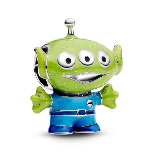 PANDORA Disney Toy Story Alien charm - Elegáns ékszer webáruház Budapest