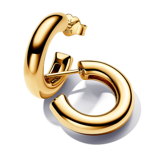 PANDORA ESSENCE aranyozott fülbevaló karikák fülbevaló 263266C00 - Elegáns ékszer webáruház Budapest