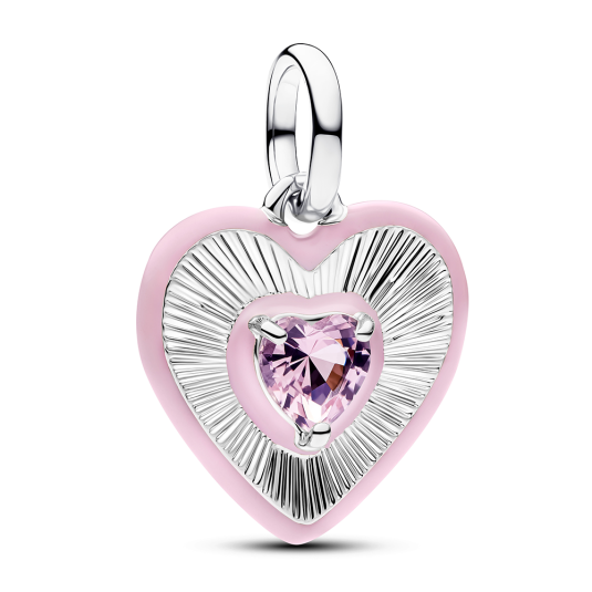 PANDORA ME medál Ragyogó Szív medál 794409C01 - Elegáns ékszer webáruház Budapest