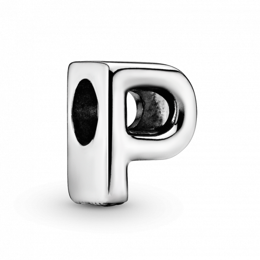 PANDORA P betű charm - Elegáns ékszer webáruház Budapest