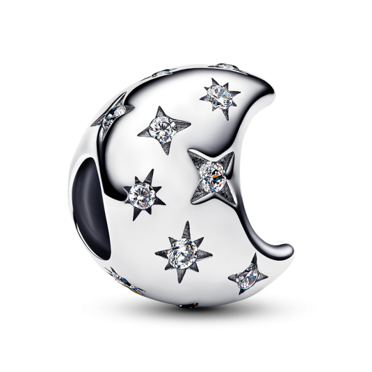 PANDORA Szikrázó Félhold charm - Elegáns ékszer webáruház Budapest