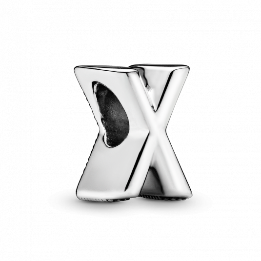 PANDORA X betű charm - Elegáns ékszer webáruház Budapest