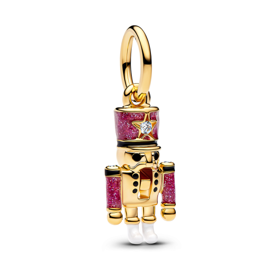 PANDORA aranyozott Diótörő charm - Elegáns ékszer webáruház Budapest