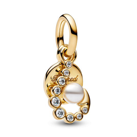 PANDORA aranyozott Napfelkelte medál charm - Elegáns ékszer webáruház Budapest