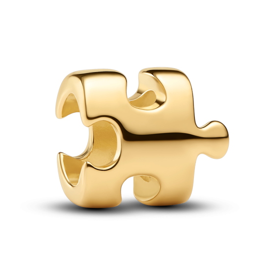 PANDORA aranyozott mini kirakós gyöngy - Elegáns ékszer webáruház Budapest