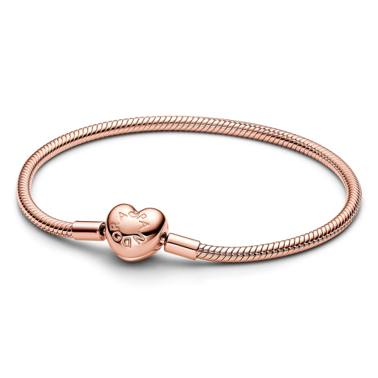 PANDORA karkötő szív alakú csattal karkötő 583050C00 - Elegáns ékszer webáruház Budapest