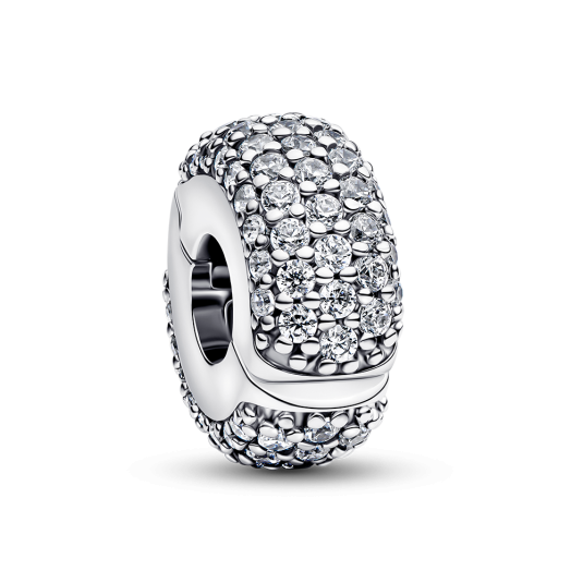 PANDORA klip charm cirkóniákkal - Elegáns ékszer webáruház Budapest