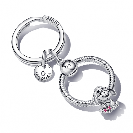 PANDORA kulcstartó Füles charmmal szett 399566C00+792209C01 - Elegáns ékszer webáruház Budapest