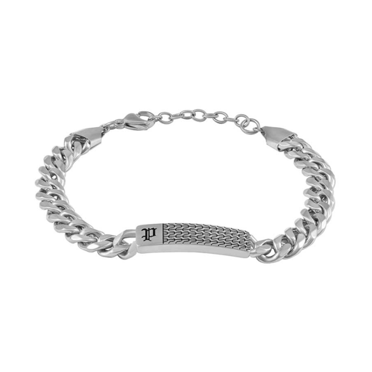 POLICE férfi acél karkötő Chainmale karkötő POPEAGB0078101 - Elegáns ékszer webáruház Budapest