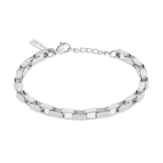 POLICE férfi acél karkötő Player karkötő POPEAGB0041801 - Elegáns ékszer webáruház Budapest